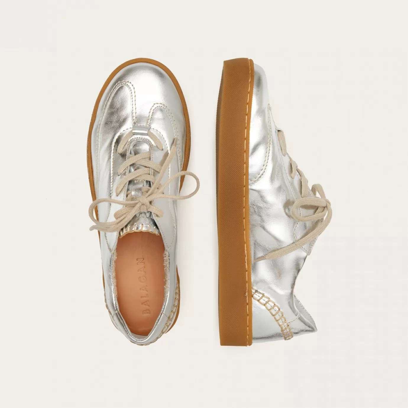 Balagan Aluf Sneakersy, Srebrny | Sneakersy