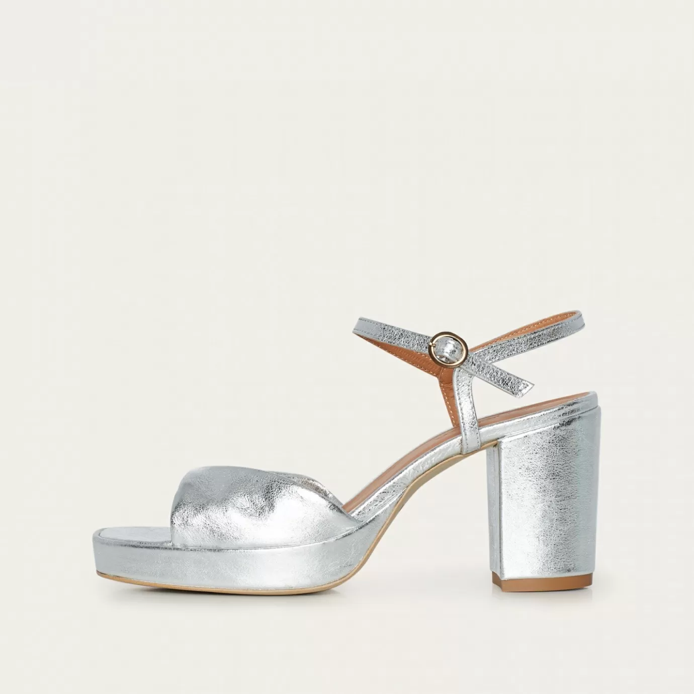 Balagan Bianca Sandaly, Srebrny | Sandaly