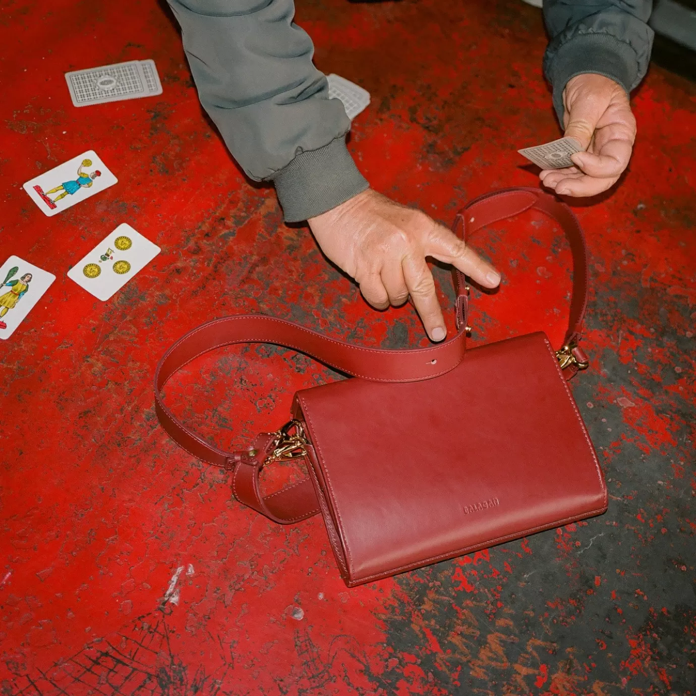 Balagan Gala Bag Torebka, Bordowy | Listonoszki