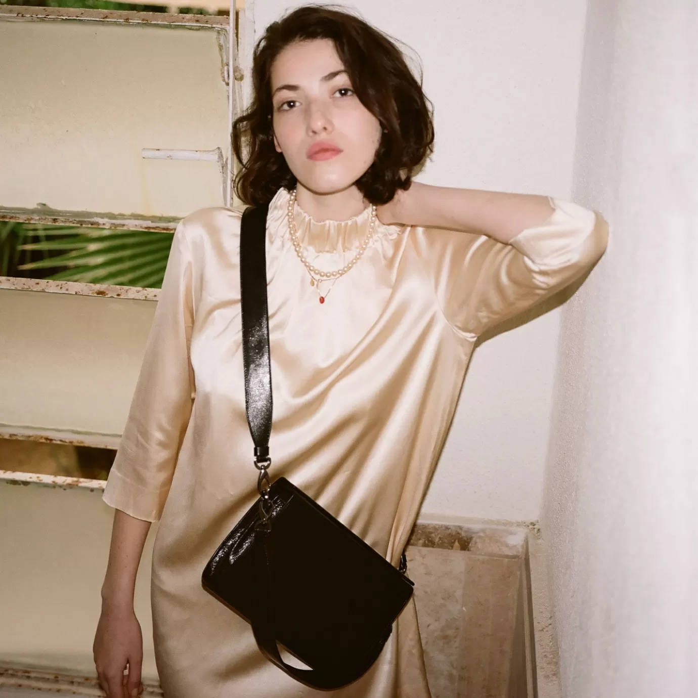 Balagan Gala Bag Torebka, Czarny Blysk | Listonoszki