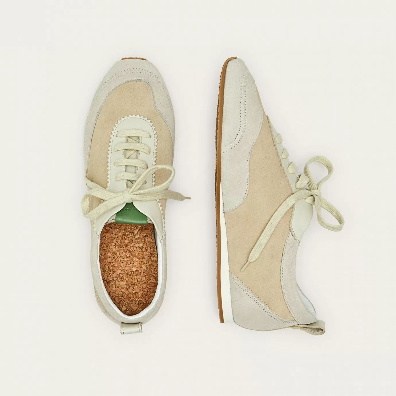 Balagan Ritza Sneakersy, Jasny Welur | Sneakersy