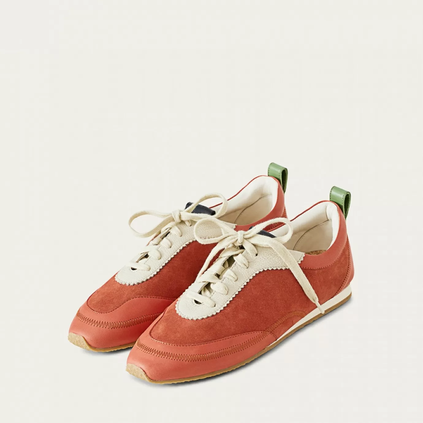 Balagan Ritza Sneakersy, Vintage Czerwony Nubuk | Sneakersy