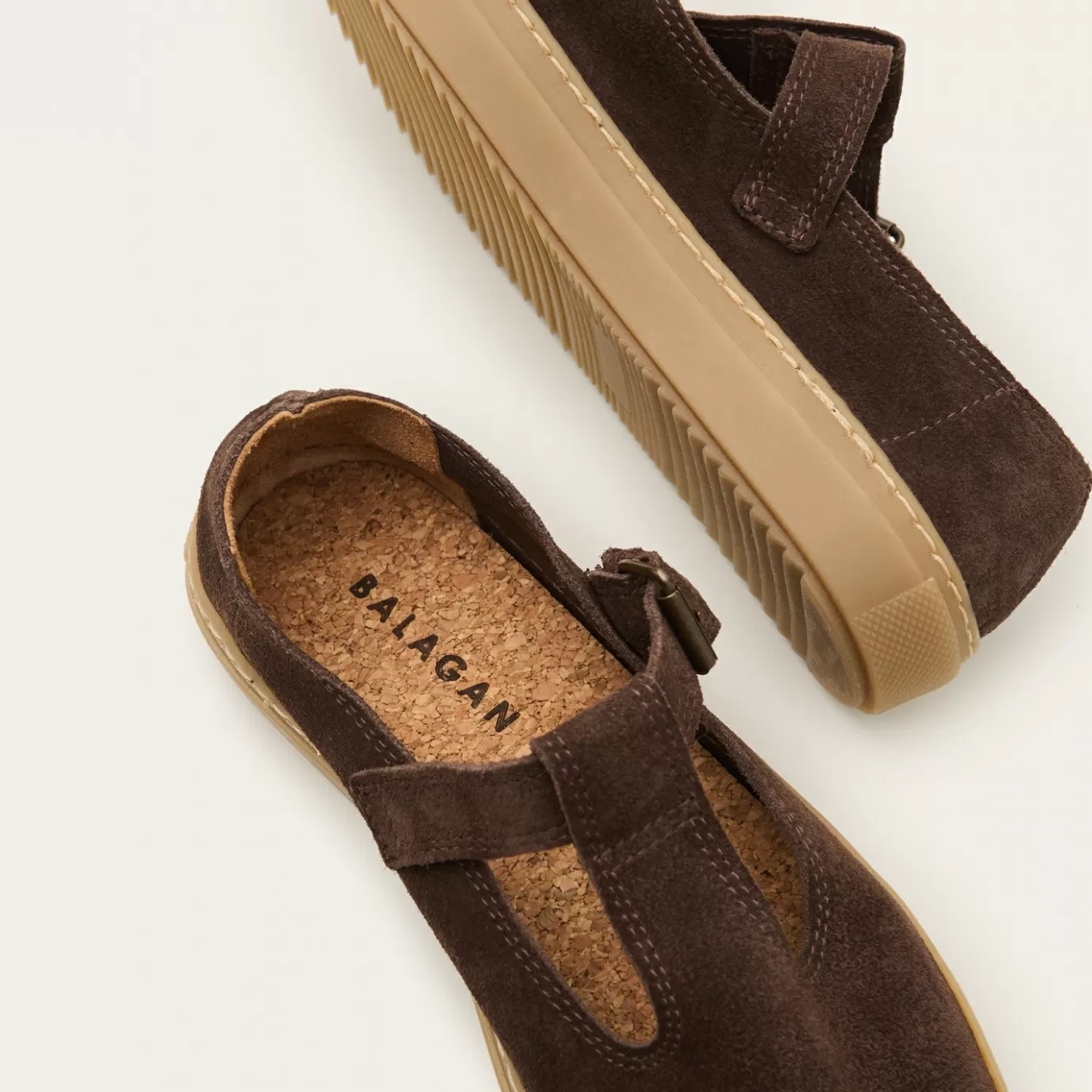 Balagan Sababa Sneakersy, Kawowy Welur | Sneakersy