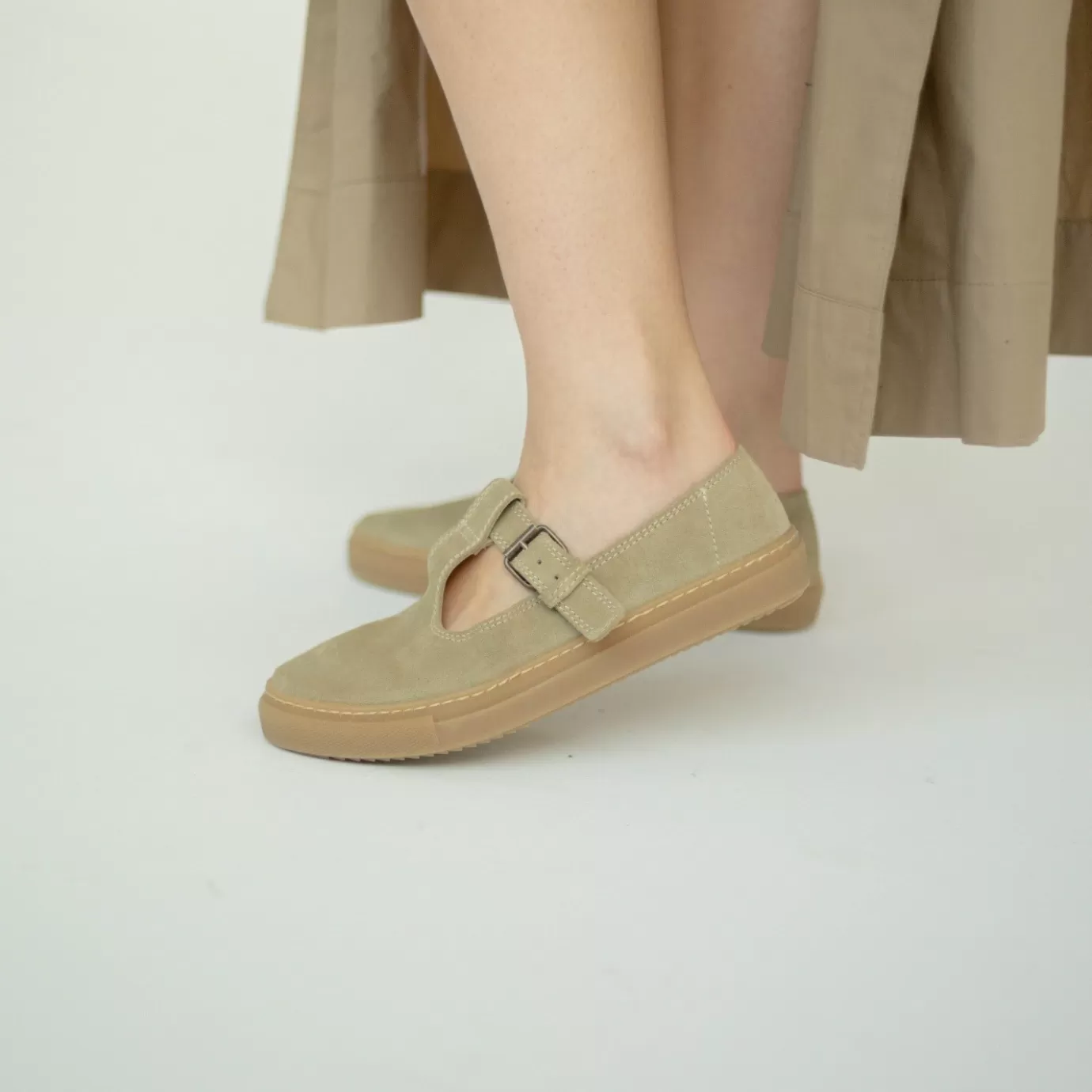 Balagan Sababa Sneakersy, Zbozowy Welur | Sneakersy
